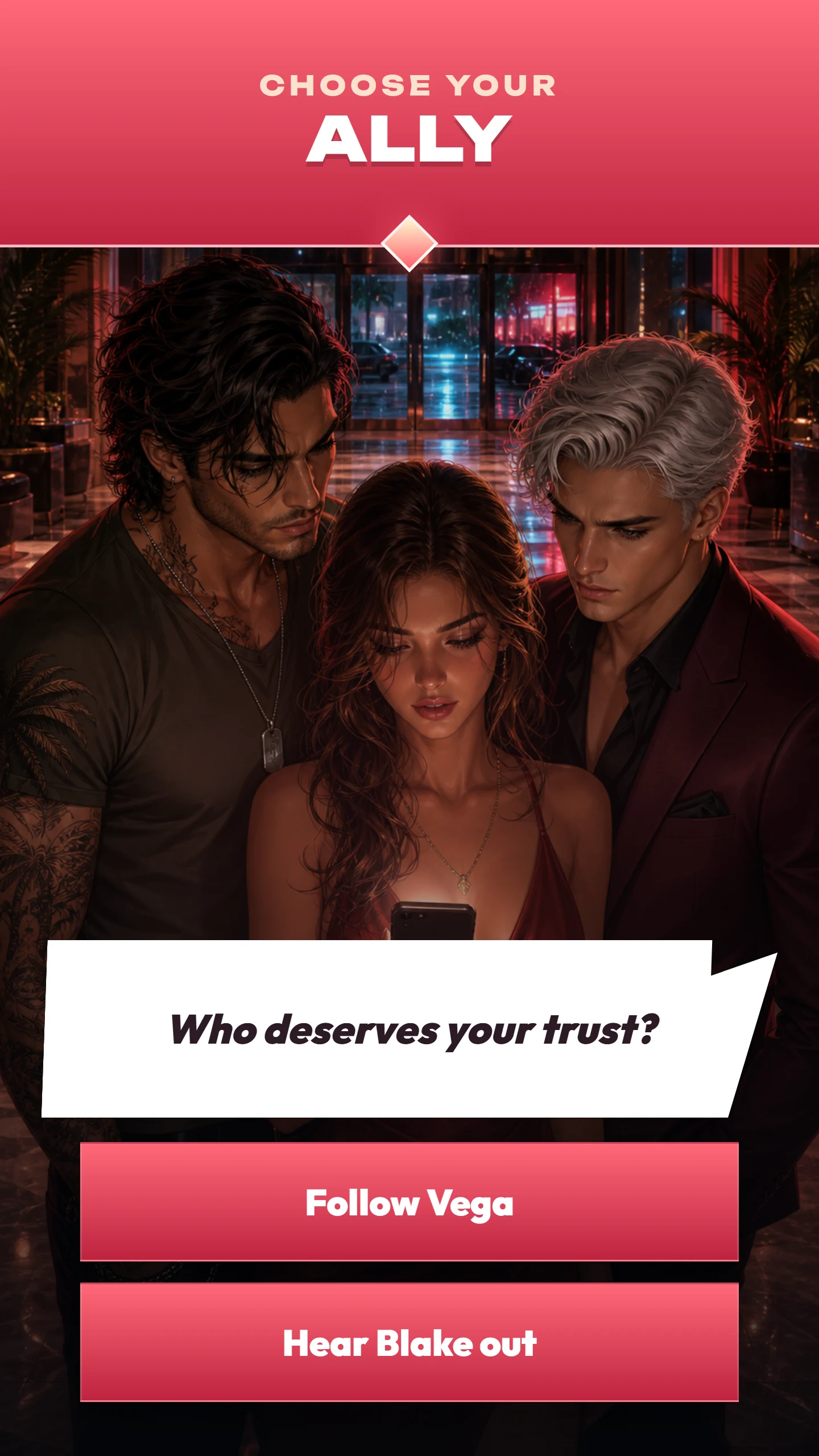 Renegades: Interactive Story screenshot